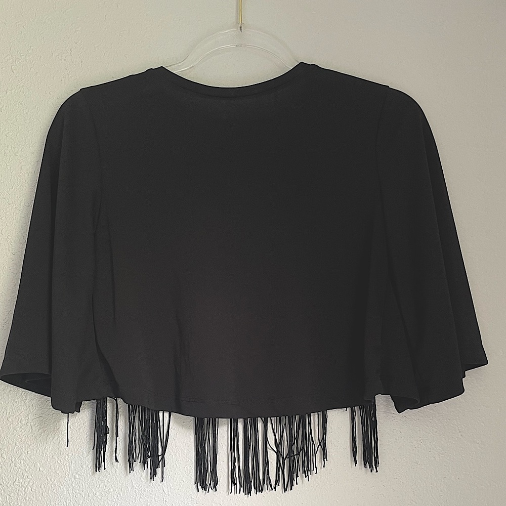 ASOS petite fringe top